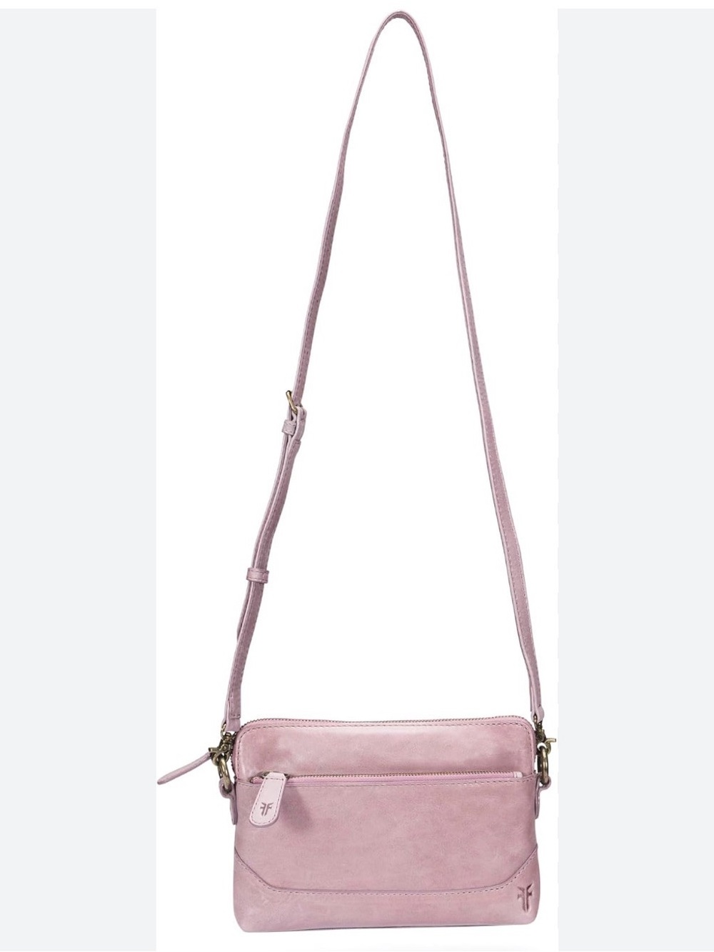 Frye Melissa Leather Crossbody Pink Convertible Bag